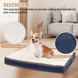 Dog Bed, Orthopedic Bed Mattress Edition Dog Bed with Removable Washable Cover for Dogs Up to 35lbs