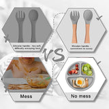 Baby Silicone Feeding Tableware