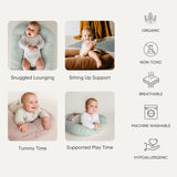 Infant Lounger，Cozy Baby Nest，Portable Baby Lounger，Comfortable Infant Sleeper，Multi-Functional Baby Bed