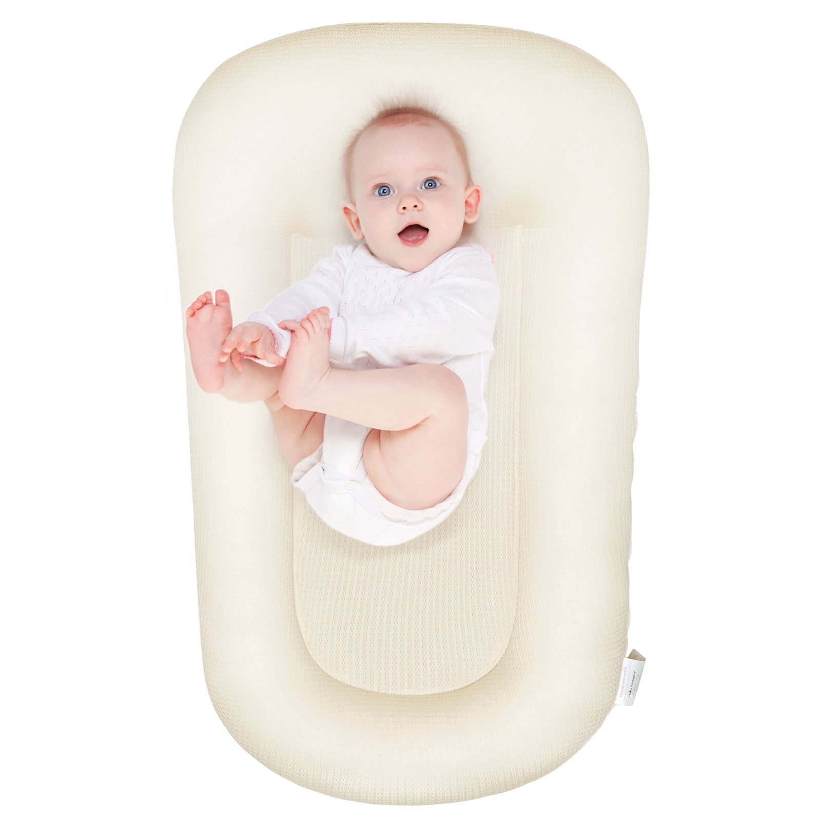 Infant Lounger Snuggle Nest Pillow，Safe Baby Sleep Solution，Cozy Baby Lounger，Nurturing Sleep Space，Comfortable Infant Pillow