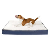 Dog Bed, Orthopedic Bed Mattress Edition Dog Bed with Removable Washable Cover for Dogs Up to 35lbs