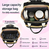 Diaper Bag Essentials，Stylish Baby Diaper Tote，Multi-Compartment Diaper Backpack，Travel-Ready Changing Bag，Durable Diaper Organizer