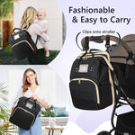 Diaper Bag Essentials，Stylish Baby Diaper Tote，Multi-Compartment Diaper Backpack，Travel-Ready Changing Bag，Durable Diaper Organizer