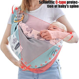 Ring Sling Baby Carrier，Adjustable Infant Ring Sling，Comfortable Babywearing Sling，Versatile Ring Sling Wrap，Stylish and Practical Baby Sling