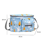 Stroller Storage Bag，Convenient Stroller Organizer，On-the-Go Stroller Tote，Multi-Compartment Stroller Bag，Stroller Accessories Organizer