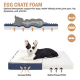 Dog Bed, Orthopedic Bed Mattress Edition Dog Bed with Removable Washable Cover for Dogs Up to 35lbs