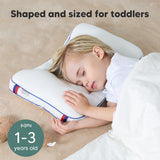 Pillow for Toddlers with Neck Issues，Ergonomic Pillow for Toddler Neck Pain，Toddler Neck Pain Relief Pillow，Hypoallergenic Toddler Neck Pillow，Pediatric Cervical Pillow for Toddlers