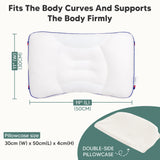 Pillow for Toddlers with Neck Issues，Ergonomic Pillow for Toddler Neck Pain，Toddler Neck Pain Relief Pillow，Hypoallergenic Toddler Neck Pillow，Pediatric Cervical Pillow for Toddlers